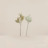 Artificial mistletoe, yellowish-white artificial fruit resin, green plant, artificial plant Specification image